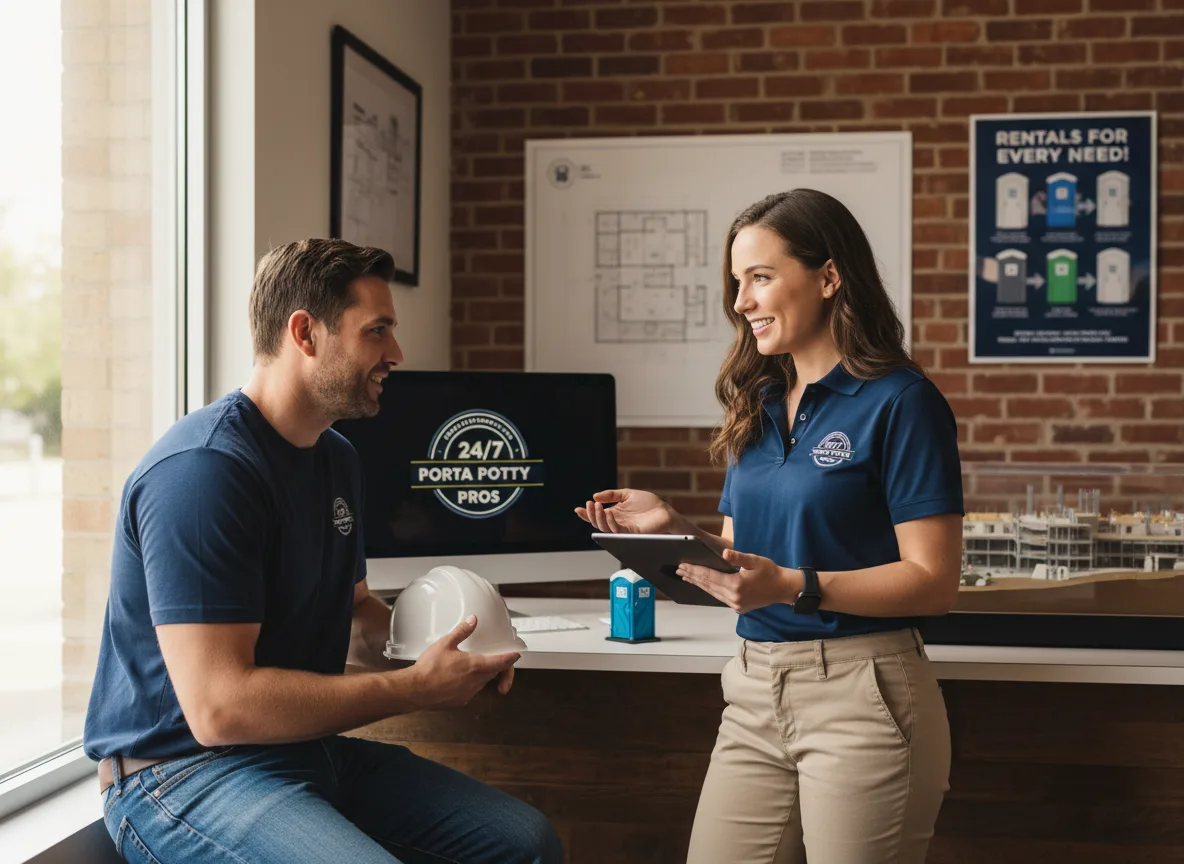 Flushing Toilet Rental Options in Falmouth, IN